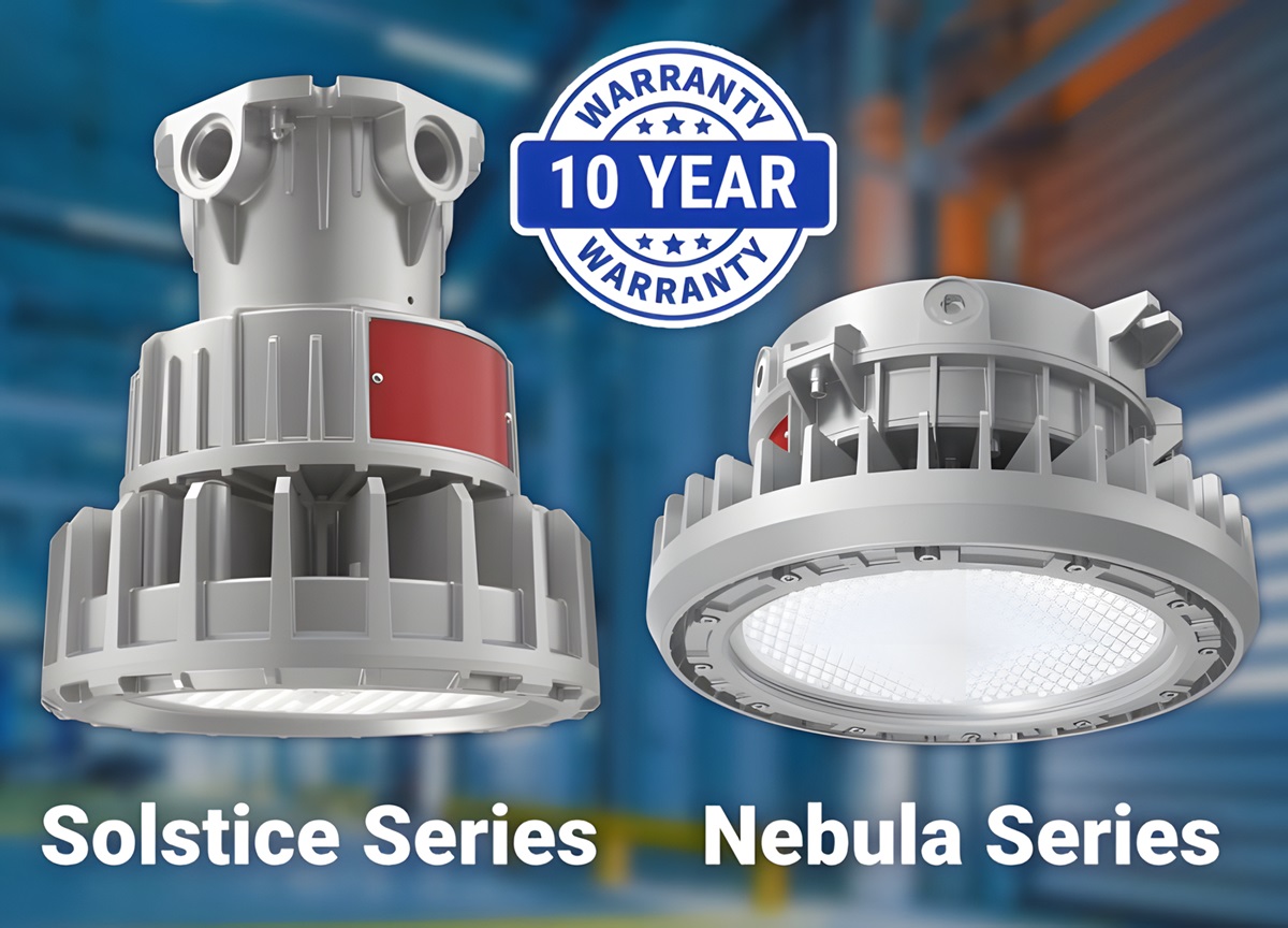 FME Lighting Introduces the Nebula Series & Solstice Series Bay Lights for Hazardous Locations