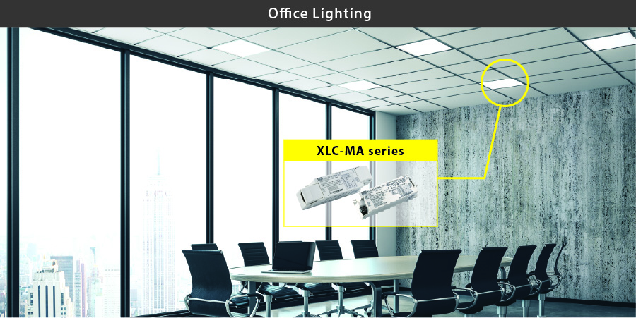 XLC-MA Series: 25W~60W Matter Wireless Dimmable LED Drivers