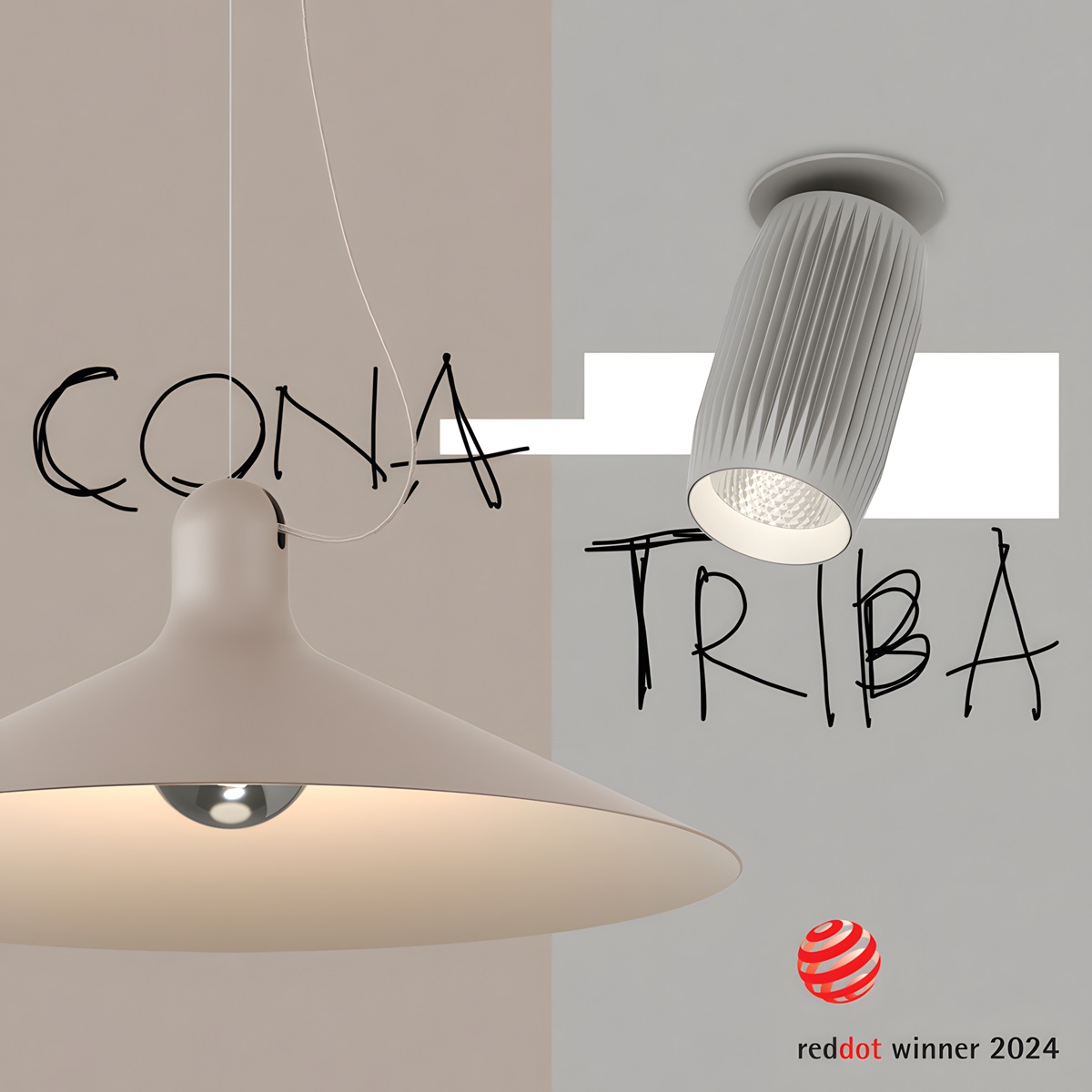 AQForm's TRIBA and CONA Receive the Red Dot Design Award 2024