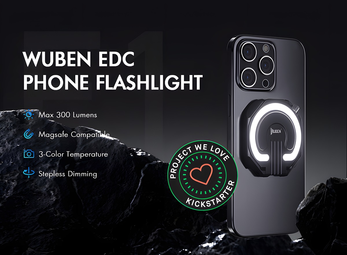 Wuben Unveils the WUBEN E1: The Ultimate EDC Phone Flashlight