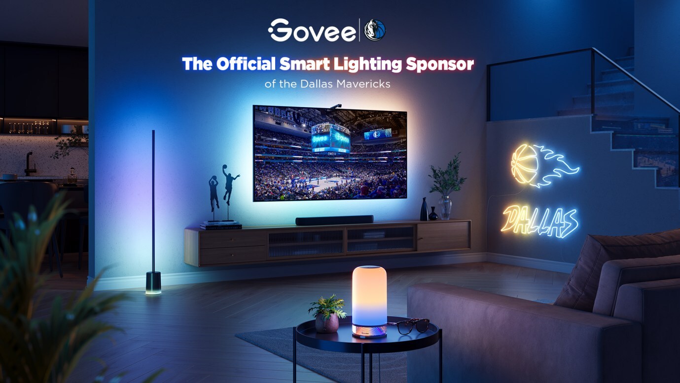 Govee and Dallas Mavericks Light Up Game Day with Smart Lighting