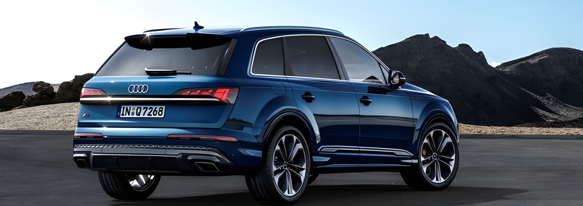 2024 Audi Q7 SUV Features Atala OLED Rear Light Panels