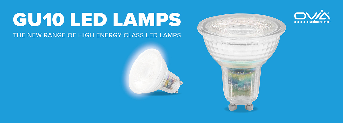 Ovia Lighting Introduces Higher Energy Class GU10 LED Lamps