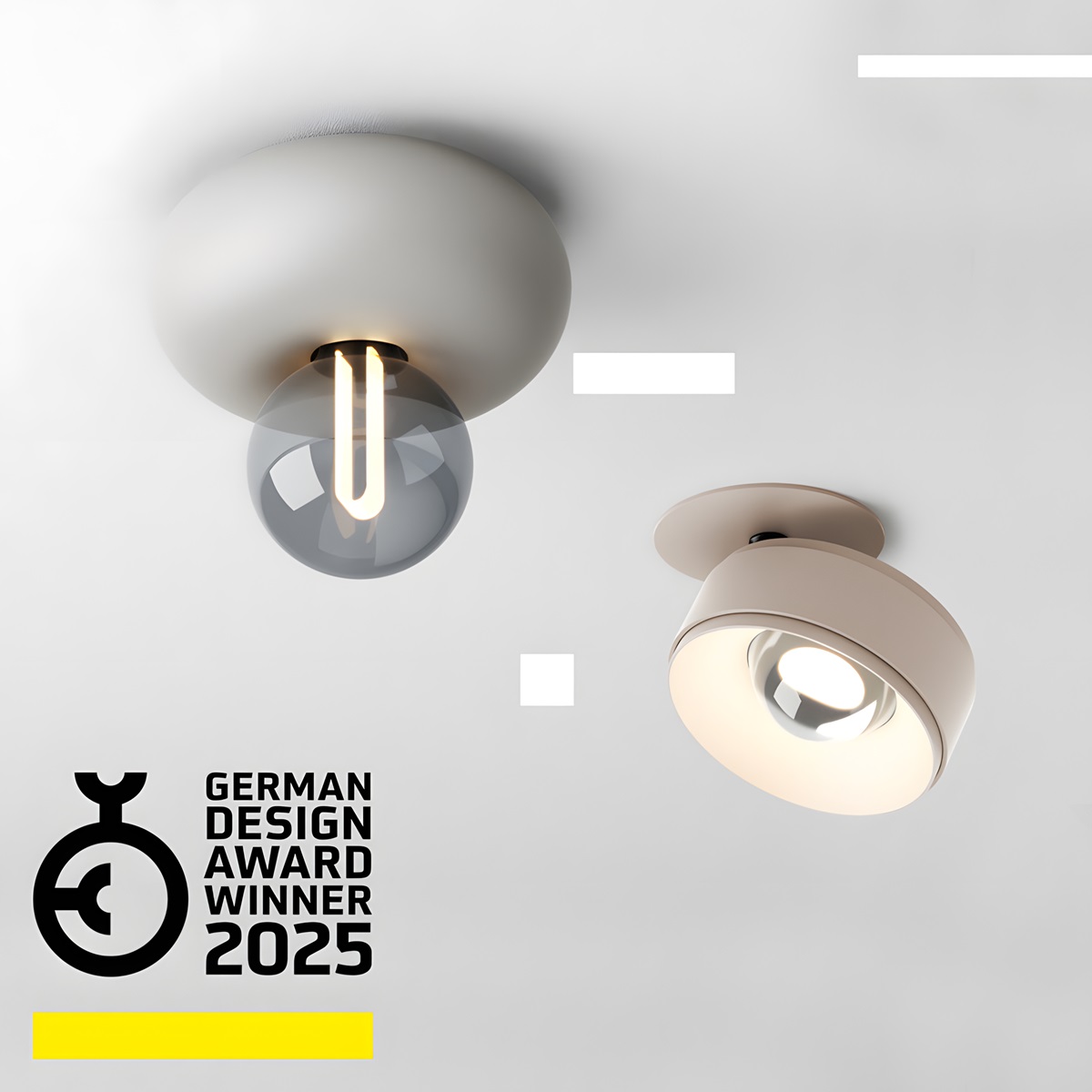 QRLED next and KLIVA awarded German Design Award 2025