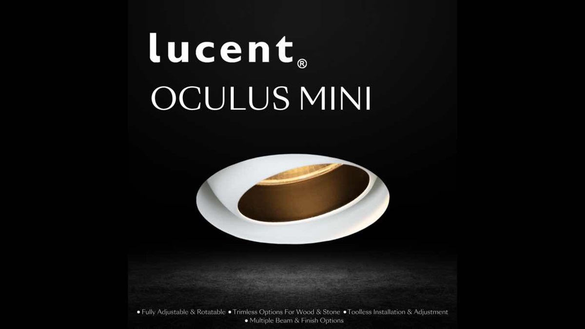 Lucent Lighting Introduces the Sustainable Oculus Mini Luminaire with Unrivalled Performance