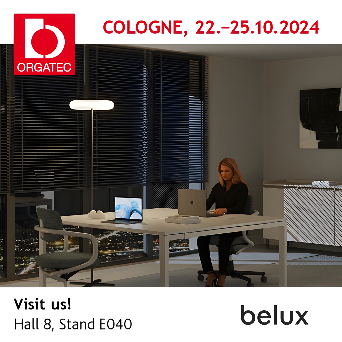 Belux to Showcase Lighting and Ceiling Innovations at ORGATEC 2024