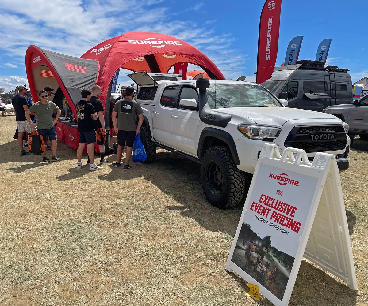 Surefire Hits Up Overland Expo Mountain West 2024