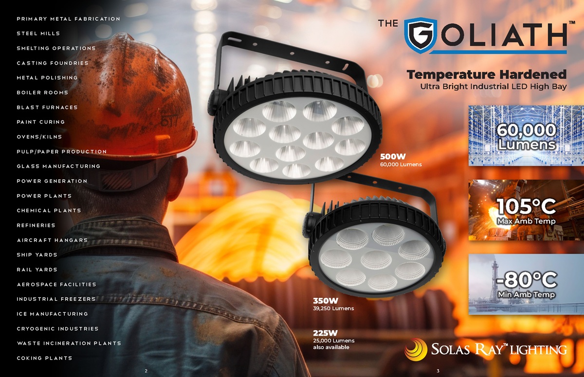 Goliath Extreme Temperature Industrial LED High Bay Light