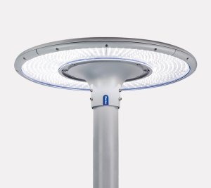 Dark Sky Compliant LED Post Top Light for Outdoor Pathways, Streets, and Recreation Zones
